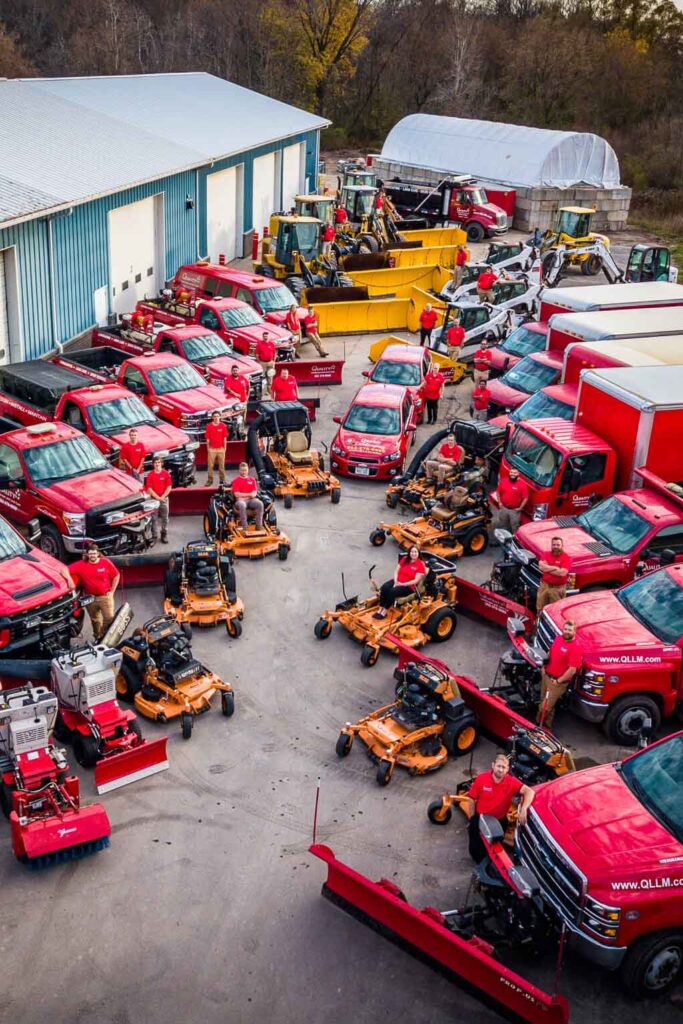 Image of Quality Landscape & Lawn Care Staff - experts at commercial lawn care, grounds maintenance & snow removal